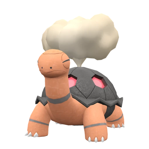 Torkoal, Front, in Scarlet & Violet