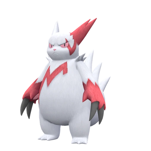 Zangoose, Front, in Scarlet & Violet