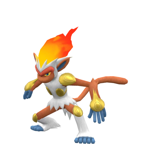 Infernape, Front, in Scarlet & Violet