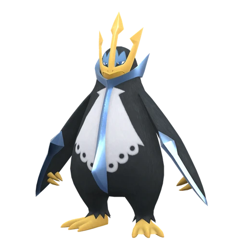Empoleon, Front, in Scarlet & Violet