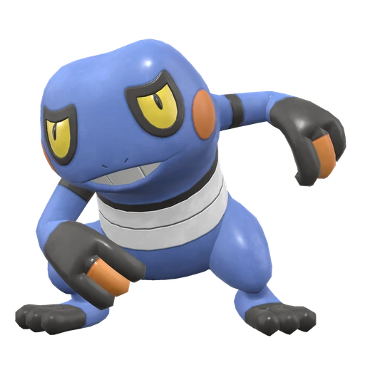 Croagunk in Scarlet & Violet