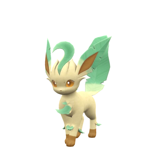 Leafeon, Front, in Scarlet & Violet: The Indigo Disk
