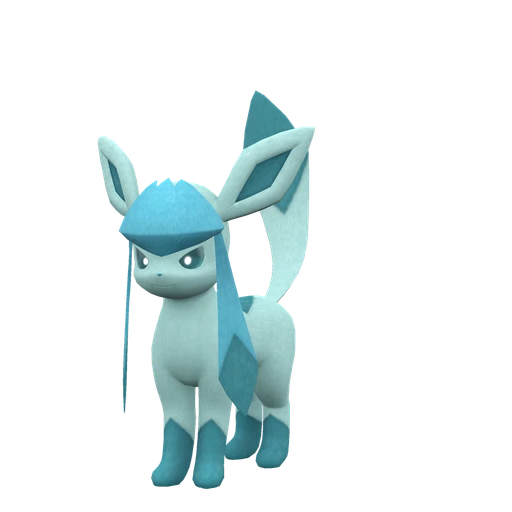 Glaceon, Front, in Scarlet & Violet: The Indigo Disk