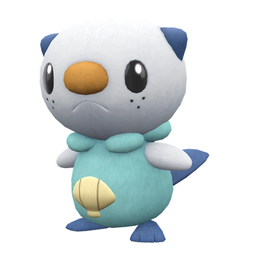 Oshawott, Front, in Scarlet & Violet