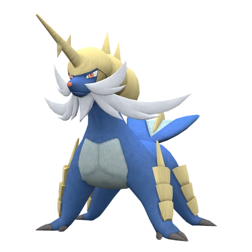 Samurott, Front, in Scarlet & Violet