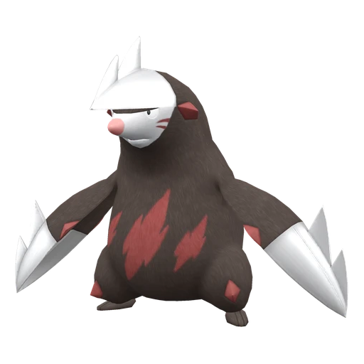 Excadrill, Front, in Scarlet & Violet
