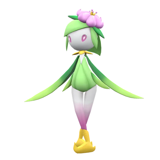 Lilligant Hisuian in Scarlet & Violet