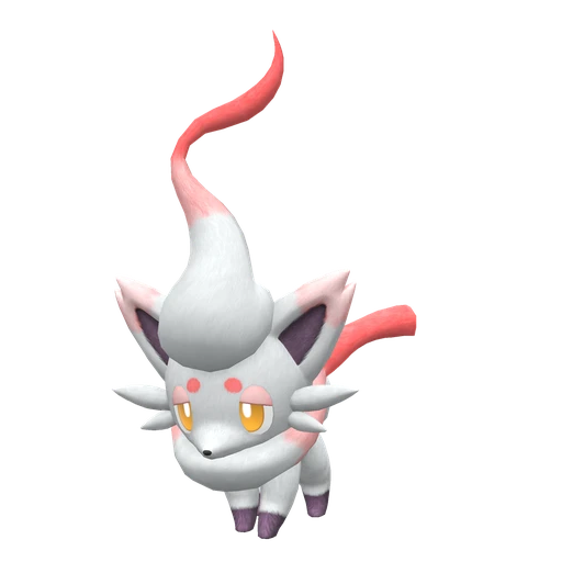 Zorua Hisuian, Front, in Scarlet & Violet