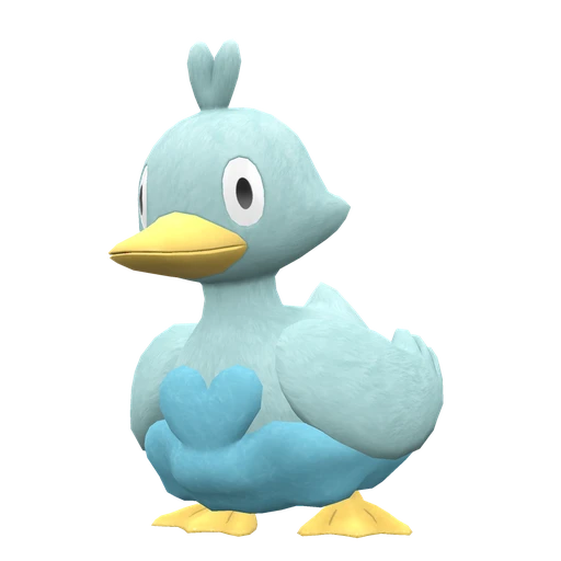 Ducklett, Front, in Scarlet & Violet: The Teal Mask