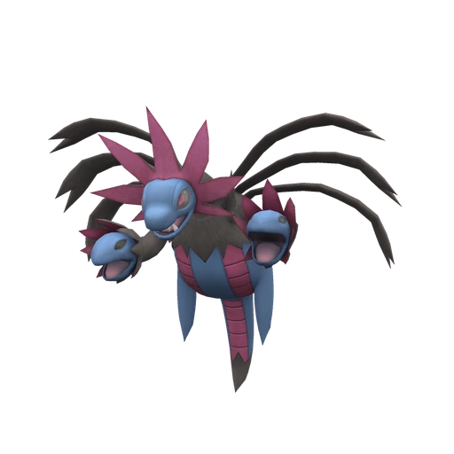 Hydreigon, Front, in Scarlet & Violet