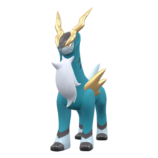 Cobalion, Front, in Scarlet & Violet: The Indigo Disk