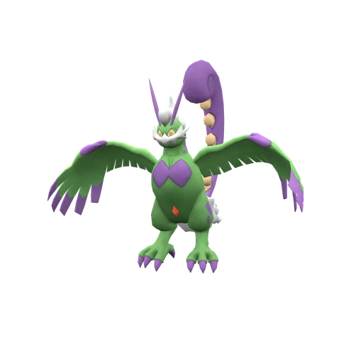 Tornadus Therian Forme, Front, in Scarlet & Violet
