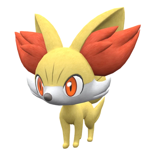 Fennekin, Front, in Scarlet & Violet