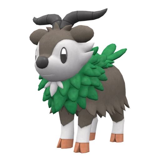 Skiddo, Front, in Scarlet & Violet