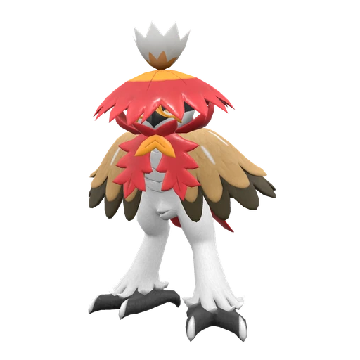 Decidueye Hisuian, Front, in Scarlet & Violet