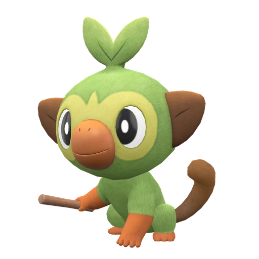 Grookey, Front, in Scarlet & Violet