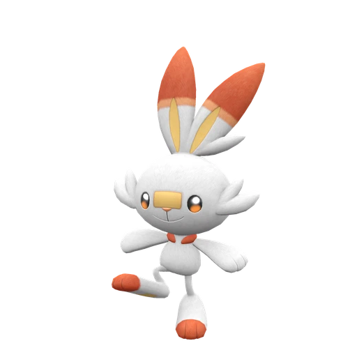 Scorbunny in Scarlet & Violet