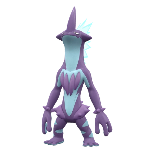 Toxtricity Low Key Form, Front, in Scarlet & Violet