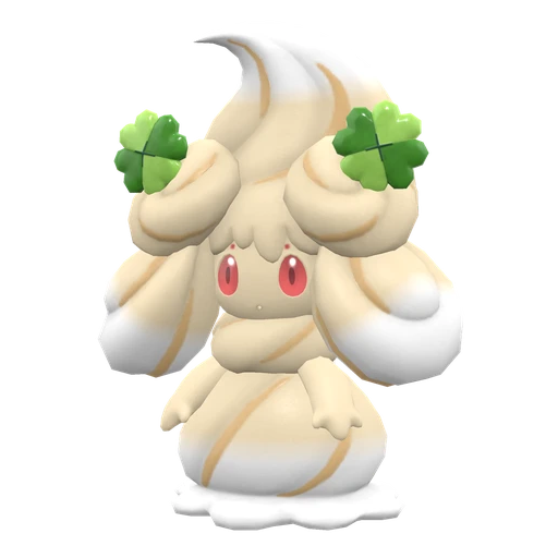 Alcremie Caramel Swirl Clover in Scarlet & Violet