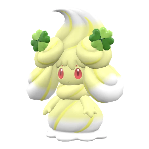 Alcremie Lemon Cream Clover in Scarlet & Violet