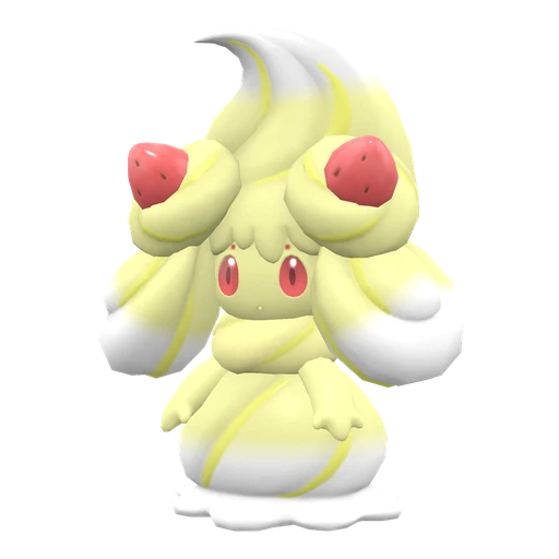 Alcremie Lemon Cream Strawberry in Scarlet & Violet