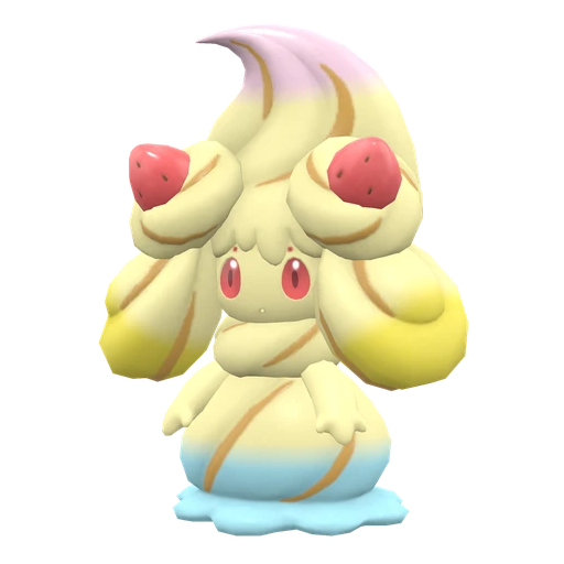 Alcremie Rainbow Swirl Strawberry in Scarlet & Violet