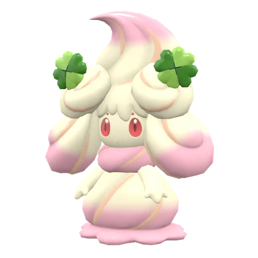 Alcremie Ruby Swirl Clover in Scarlet & Violet