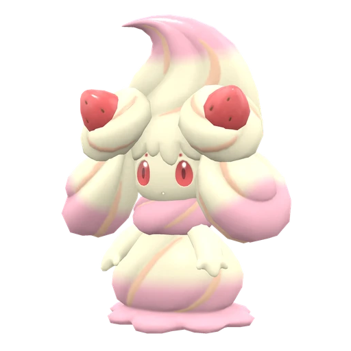 Alcremie Ruby Swirl Strawberry in Scarlet & Violet