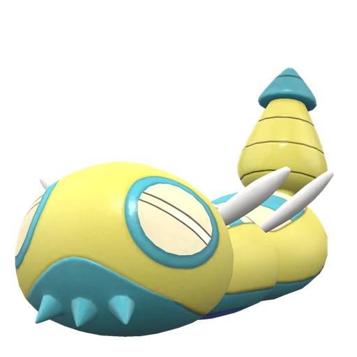 Dudunsparce Two-Segment, Front, in Scarlet & Violet: The Indigo Disk
