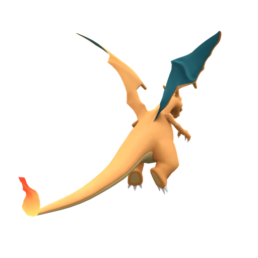 Charizard, Back, in Scarlet & Violet: The Indigo Disk