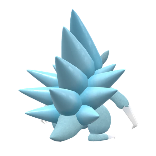 Sandslash Alolan, Back, in Scarlet & Violet: The Teal Mask