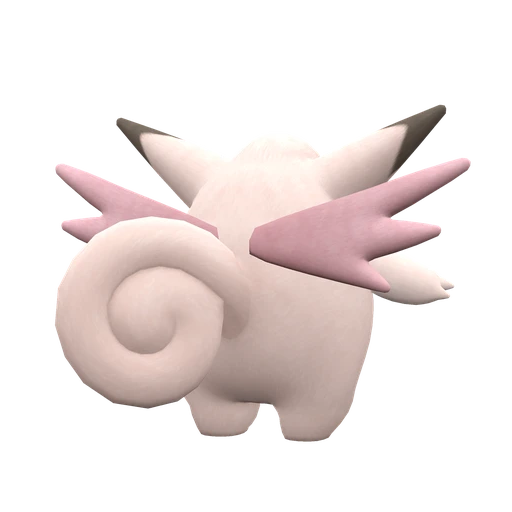 Clefable, Back, in Scarlet & Violet