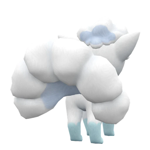Vulpix Alolan, Back, in Scarlet & Violet: The Teal Mask