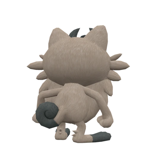 Meowth Galarian, Back, in Scarlet & Violet