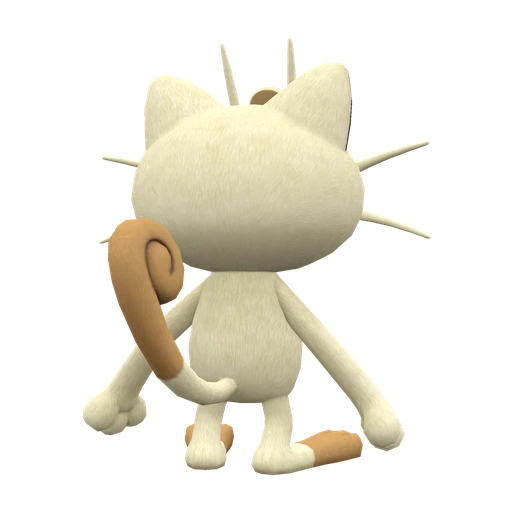 Meowth, Back, in Scarlet & Violet