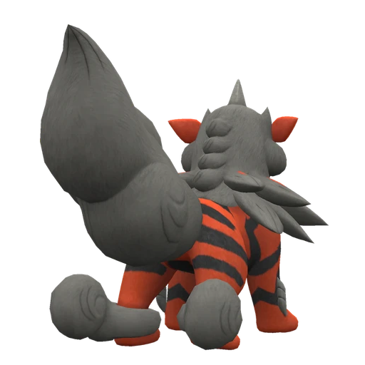 Arcanine Hisuian, Back, in Scarlet & Violet: The Teal Mask