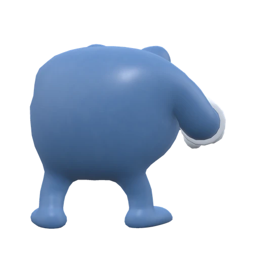 Poliwrath, Back, in Scarlet & Violet