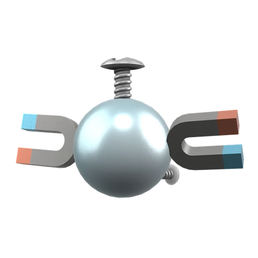 Magnemite, Back, in Scarlet & Violet