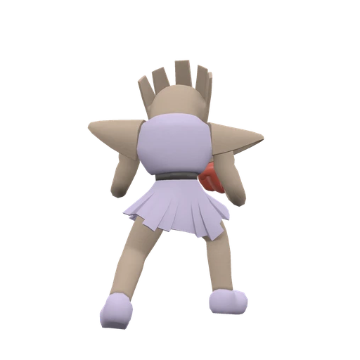 Hitmonchan, Back, in Scarlet & Violet