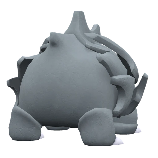 Rhyhorn, Back, in Scarlet & Violet