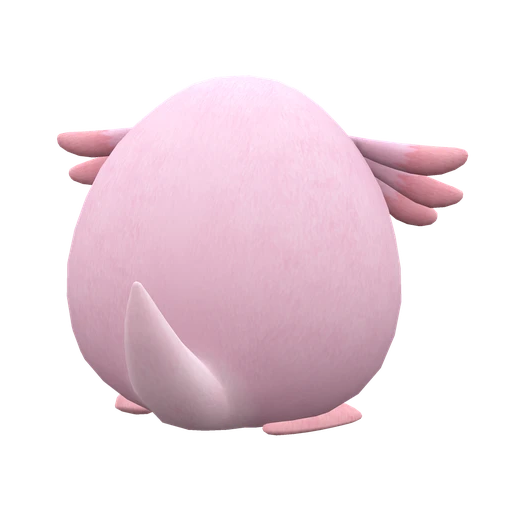Chansey, Back, in Scarlet & Violet