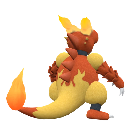 Magmar, Back, in Scarlet & Violet: The Indigo Disk