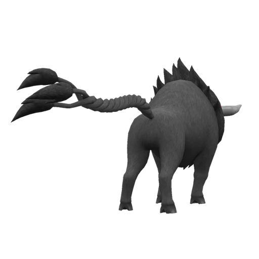 Tauros Paldean Blaze Breed, Back, in Scarlet & Violet