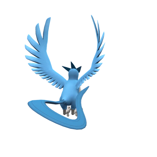 Articuno, Back, in Scarlet & Violet: The Indigo Disk