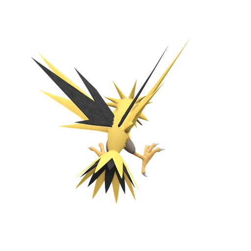 Zapdos, Back, in Scarlet & Violet: The Indigo Disk