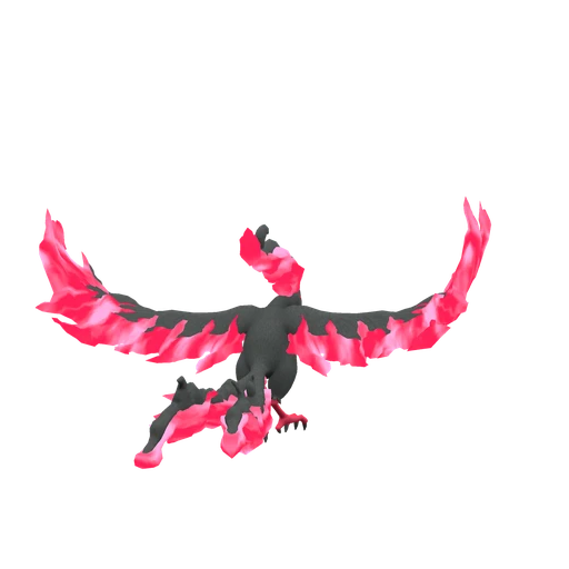Moltres Galarian, Back, in Scarlet & Violet