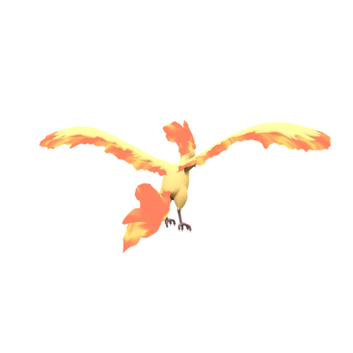 Moltres, Back, in Scarlet & Violet: The Indigo Disk