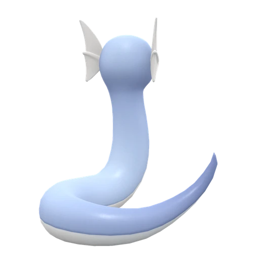 Dratini, Back, in Scarlet & Violet
