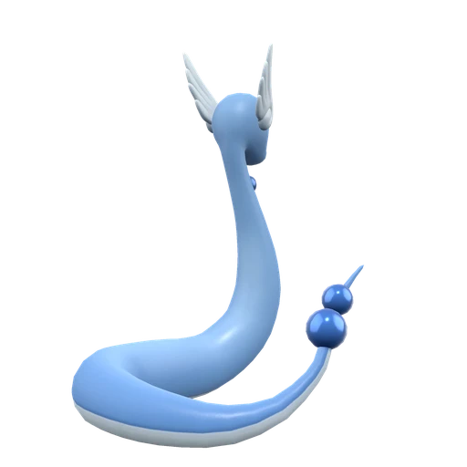 Dragonair, Back, in Scarlet & Violet