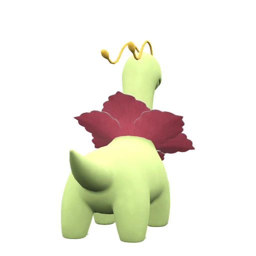 Meganium, Back, in Scarlet & Violet